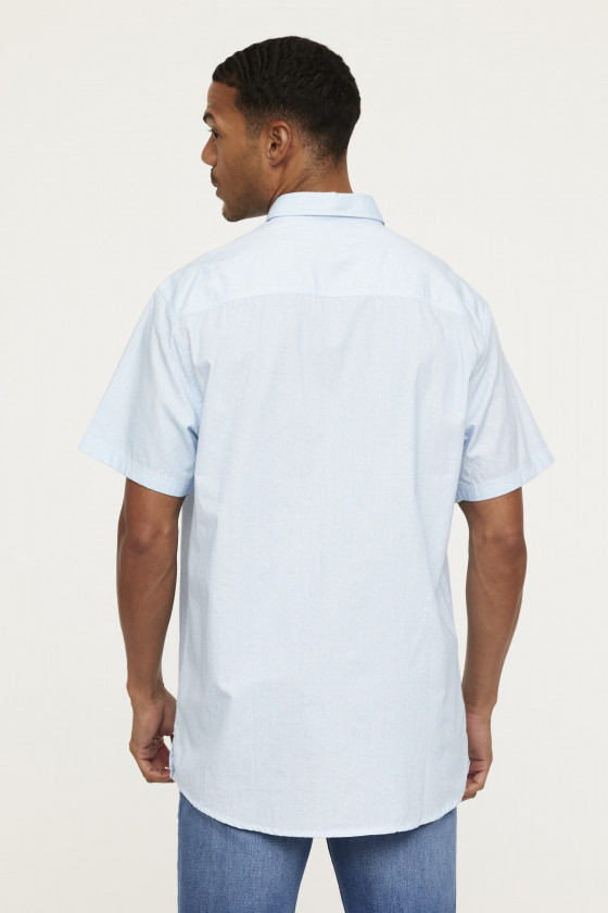 Lee Cooper Chemise DOMBO Blue Grey
