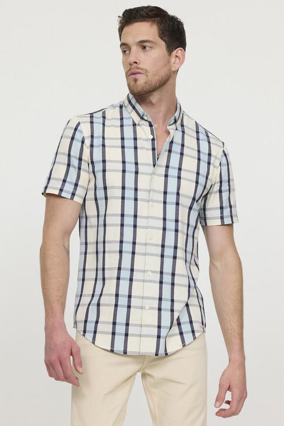 lee cooper Chemise DOMIO Ivoire