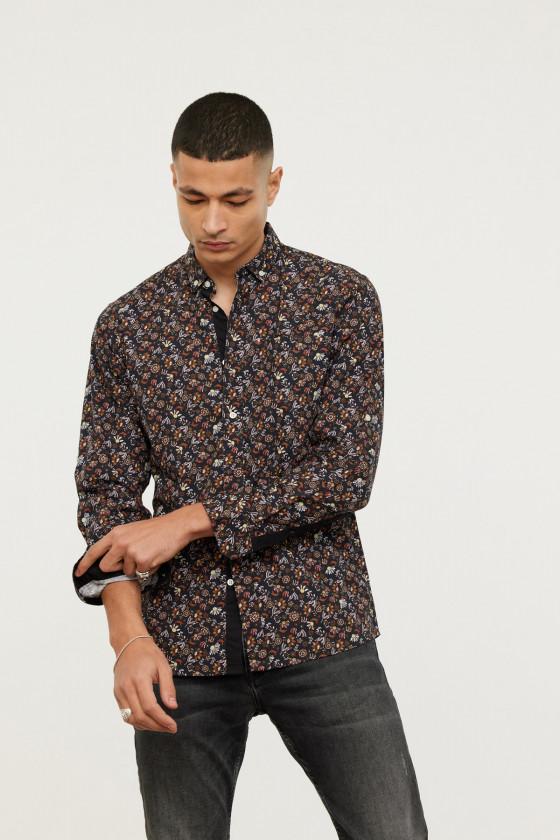 Lee Cooper Chemise DONUTS Noir