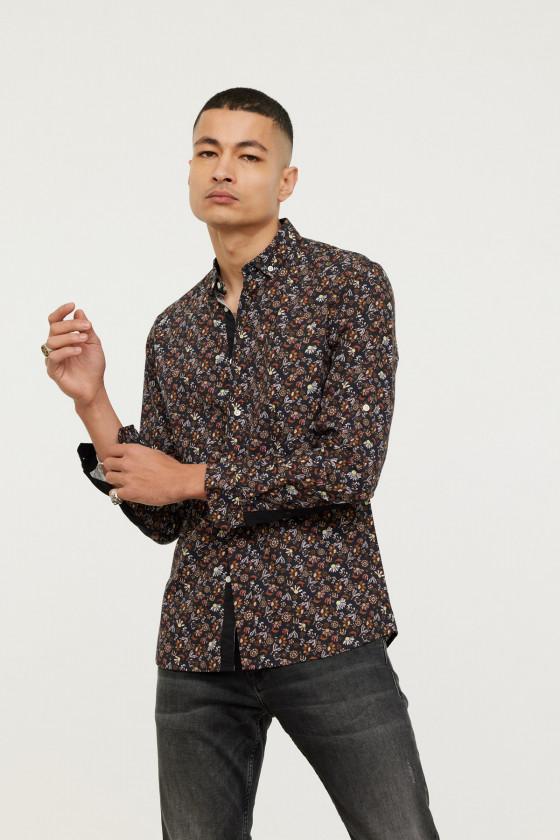 Lee Cooper Chemise DONUTS Noir