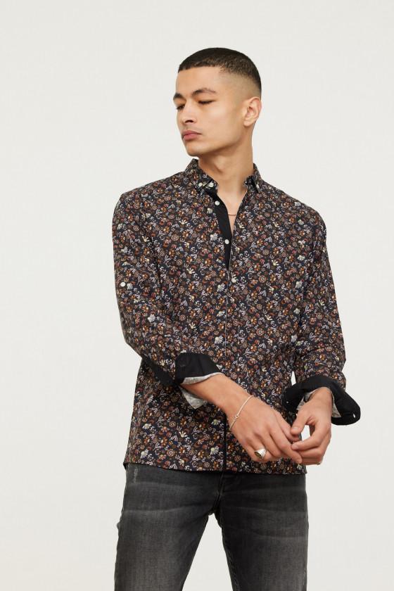 Lee Cooper Chemise DONUTS Noir