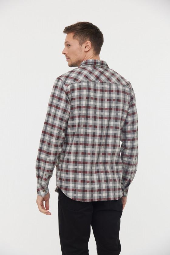 Lee Cooper Chemise DORBET Lie De Vin