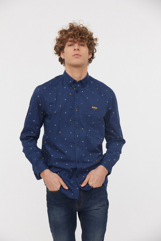 Lee Cooper Chemise DORIC Marine