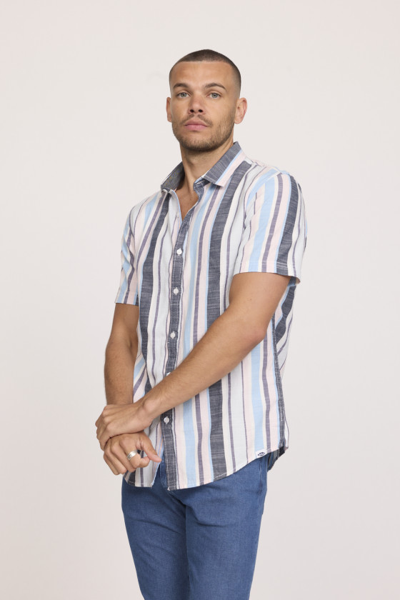 Lee Cooper Chemise DOROL Gris Bleu