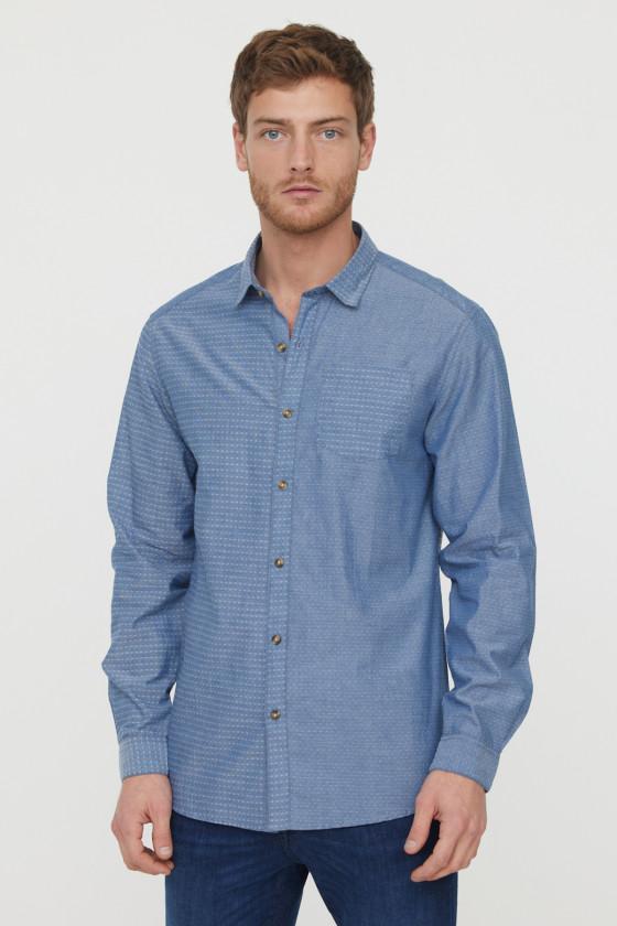 Lee Cooper Chemise Dougo Celadon Blue