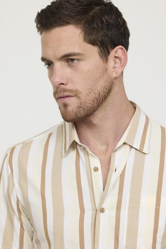 Lee Cooper Chemise DOUK Beige