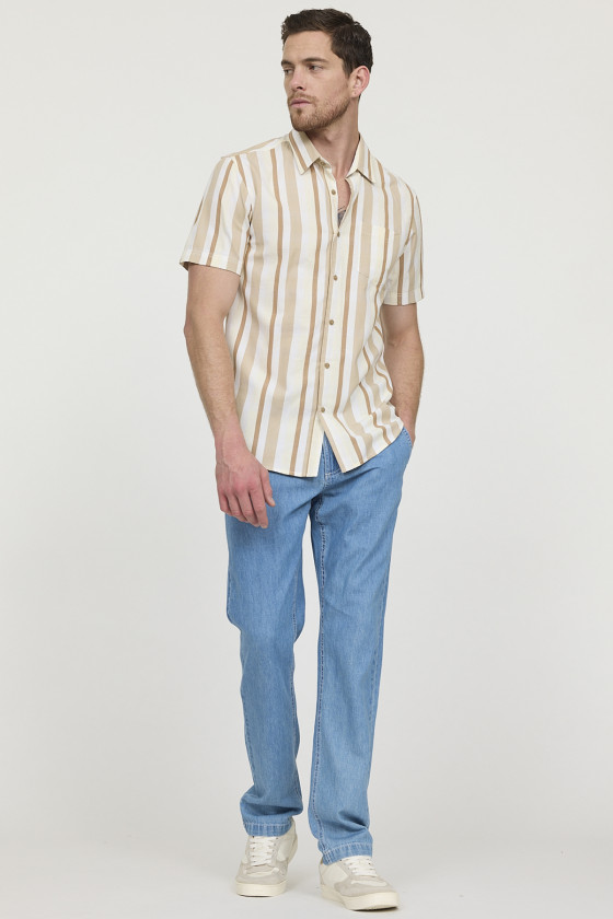 Lee Cooper Chemise DOUK Beige