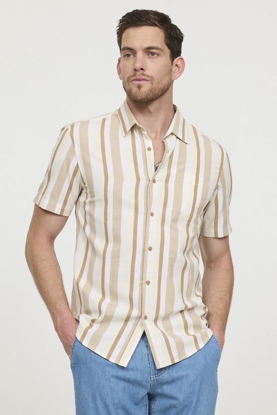 lee cooper Chemise DOUK Beige