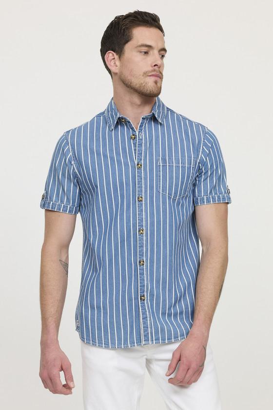 lee cooper Chemise DOULY Light Blue stripes