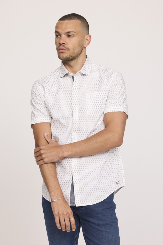 Lee Cooper Chemise DOULY MC Blanche