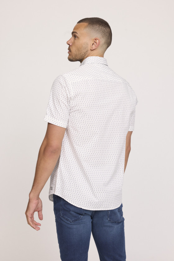 Lee Cooper Chemise DOULY MC Blanche