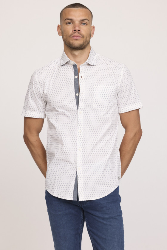 lee cooper Chemise DOULY MC Blanche