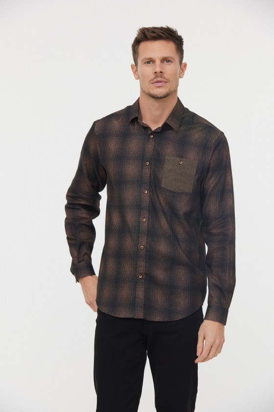 lee cooper Chemise DRATY Chatain