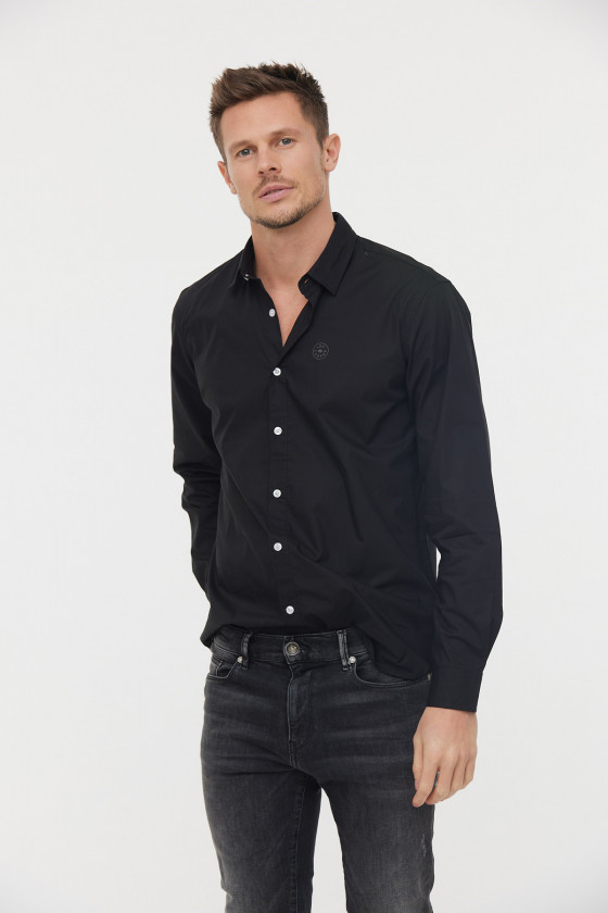 lee cooper Chemise DRIMO Noir