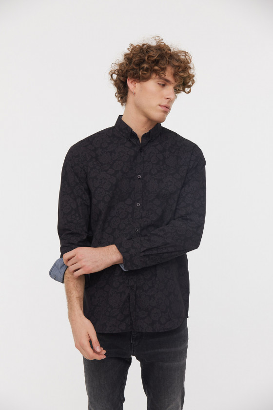 Lee Cooper Chemise DROP Noir