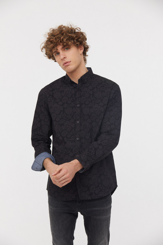 Lee Cooper Chemise DROP Noir