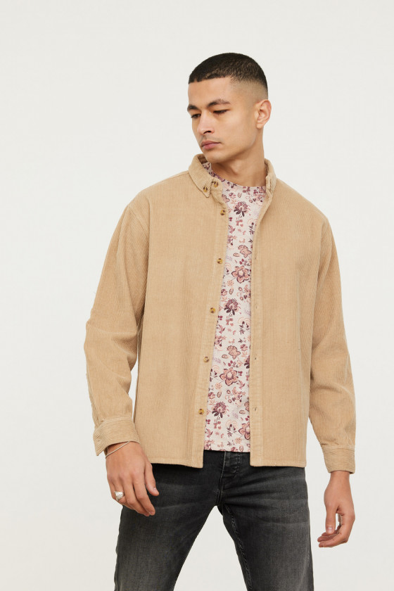 lee cooper Chemise DROPY Argile Beige