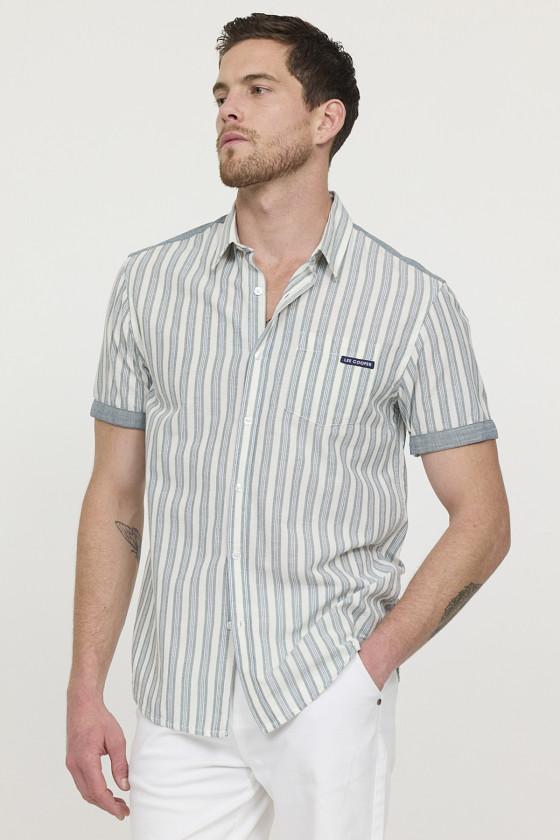 lee cooper Chemise DRYS Kaki vert