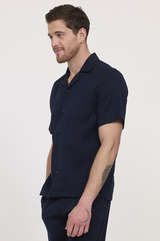 Lee Cooper Chemise DUCKER Bleu Marine