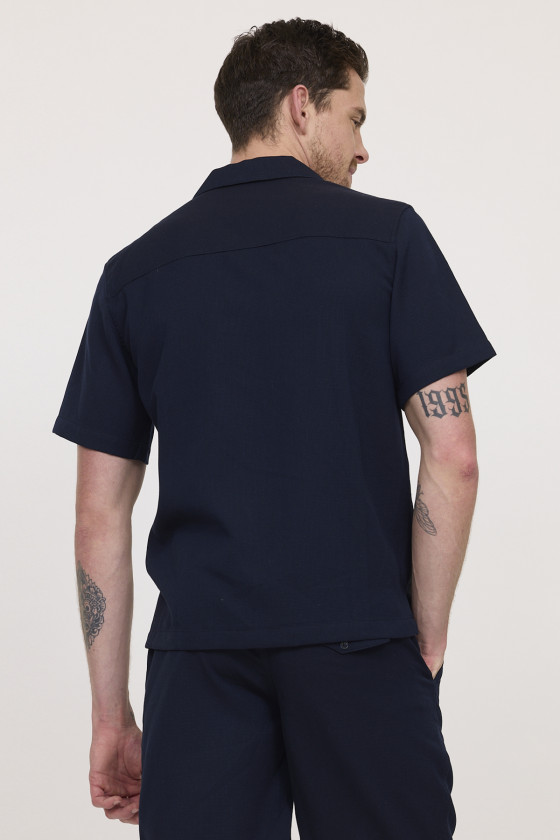 Lee Cooper Chemise DUCKER Bleu Marine