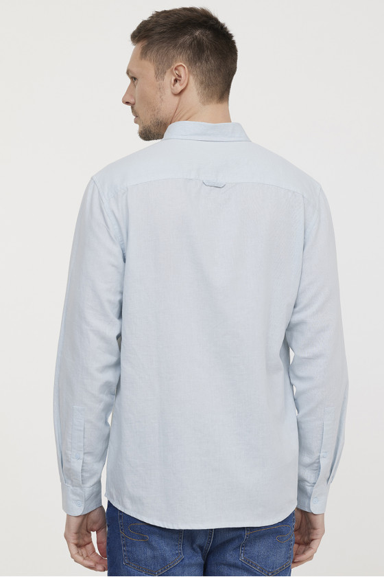 Lee Cooper Chemise DUKO Blue Grey