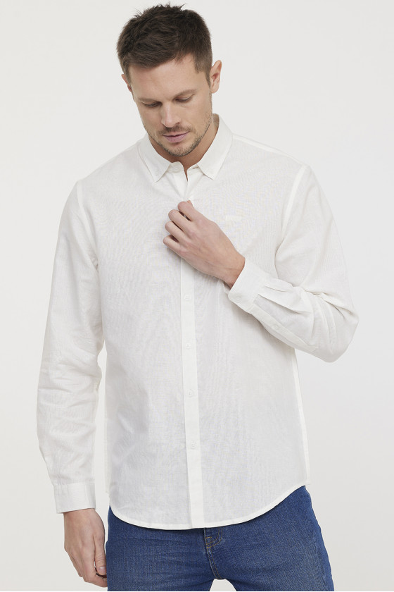 Lee Cooper Chemise DUKO Ivory
