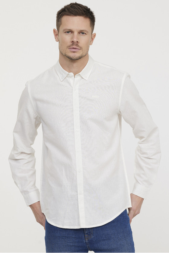 lee cooper Chemise DUKO Ivory
