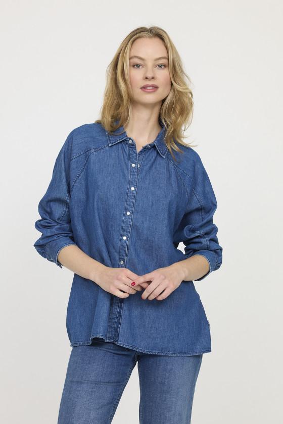 lee cooper Chemise DULIA Vintage Blue
