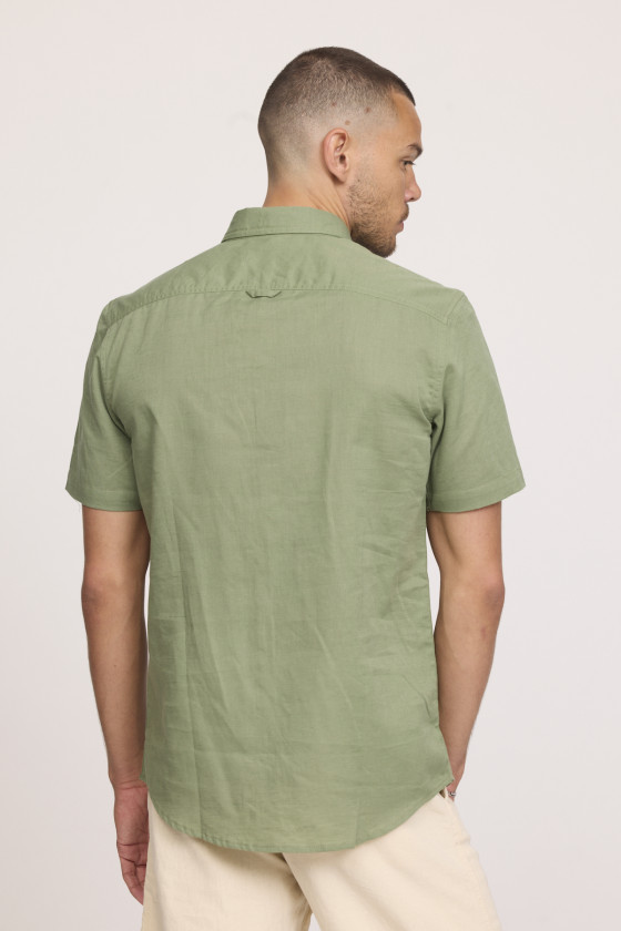 Lee Cooper Chemise DULIN Kaki Vert