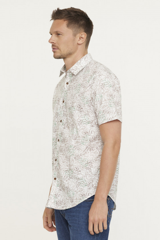 Lee Cooper Chemise DULO Argile Beige