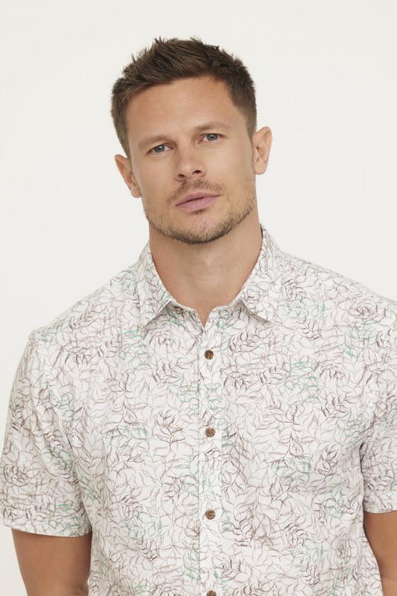 Lee Cooper Chemise DULO Argile Beige