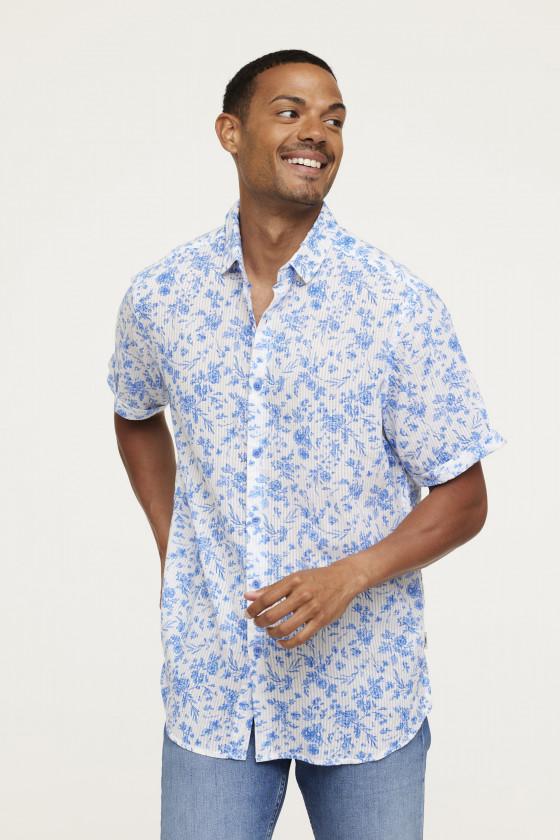 Lee Cooper Chemise DULO Blue Grey