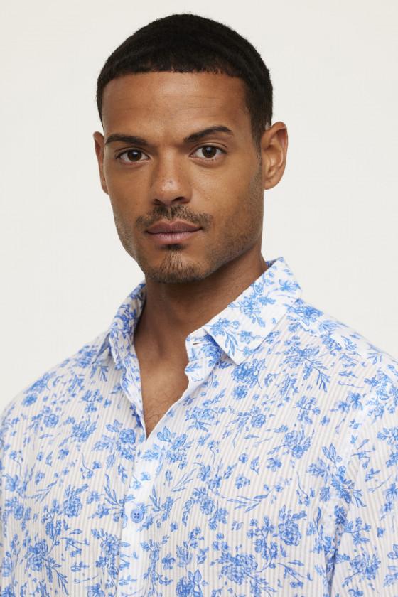 Lee Cooper Chemise DULO Blue Grey