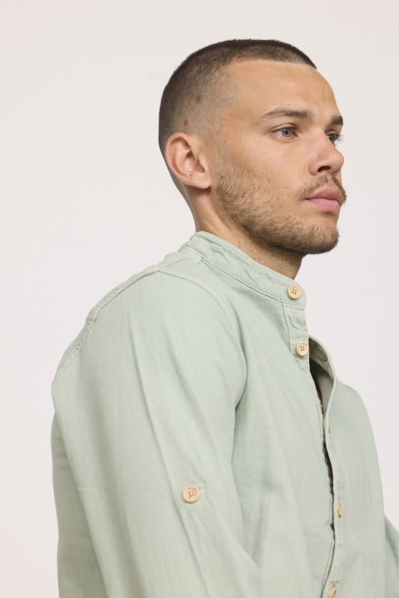 Lee Cooper Chemise DUMORI Green Stoned