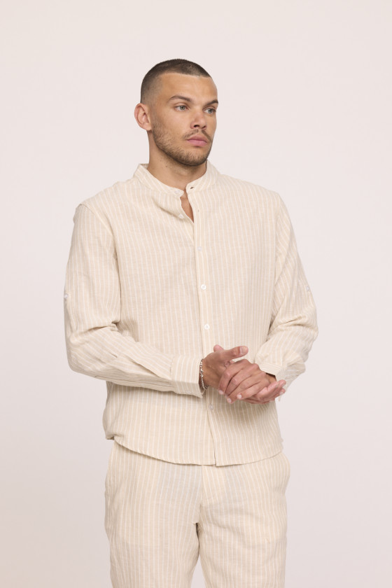 lee cooper Chemise DUMORI Mastic stripes