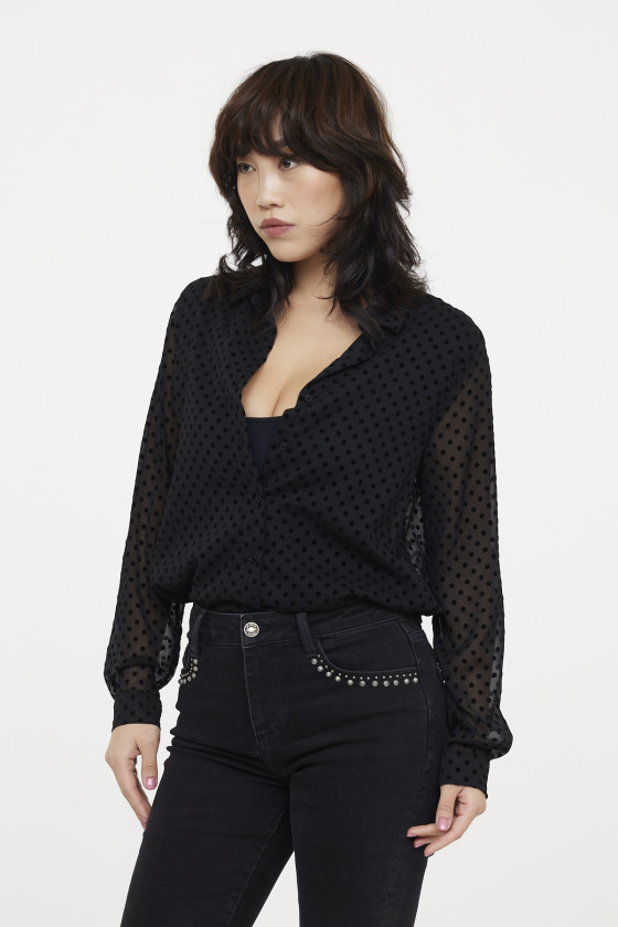 Lee Cooper Chemise DUNIA Black