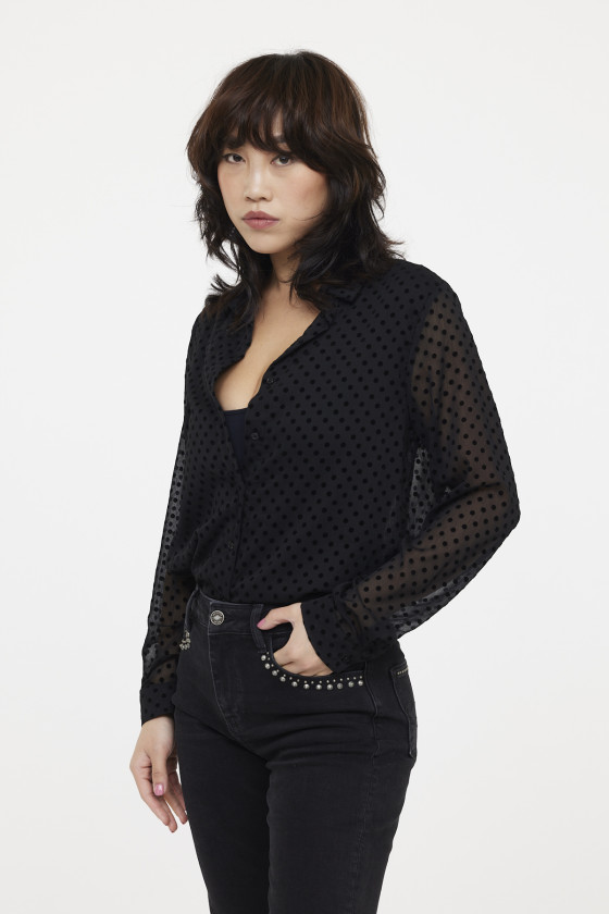 Lee Cooper Chemise DUNIA Black