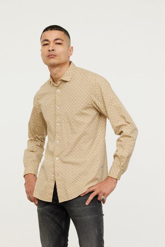 Lee Cooper Chemise DUOMO Argile Beige