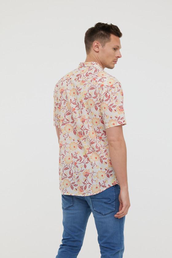 Lee Cooper Chemises DAMYK MC Peach