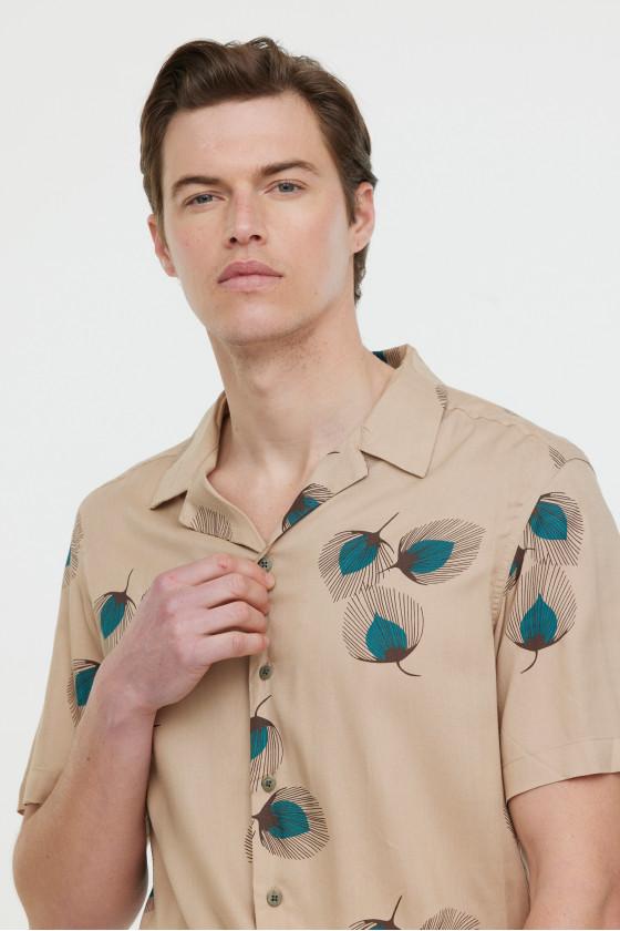 Lee Cooper Chemises DARUS Argile Beige