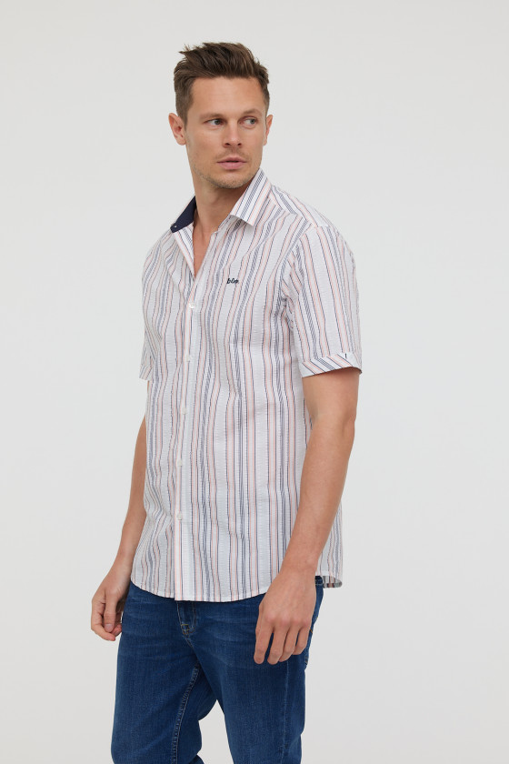 Lee Cooper Chemises DAYU MC Navy