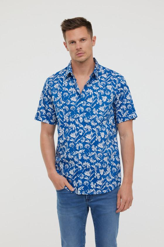 lee cooper Chemises DIEZ MC Celadon blue