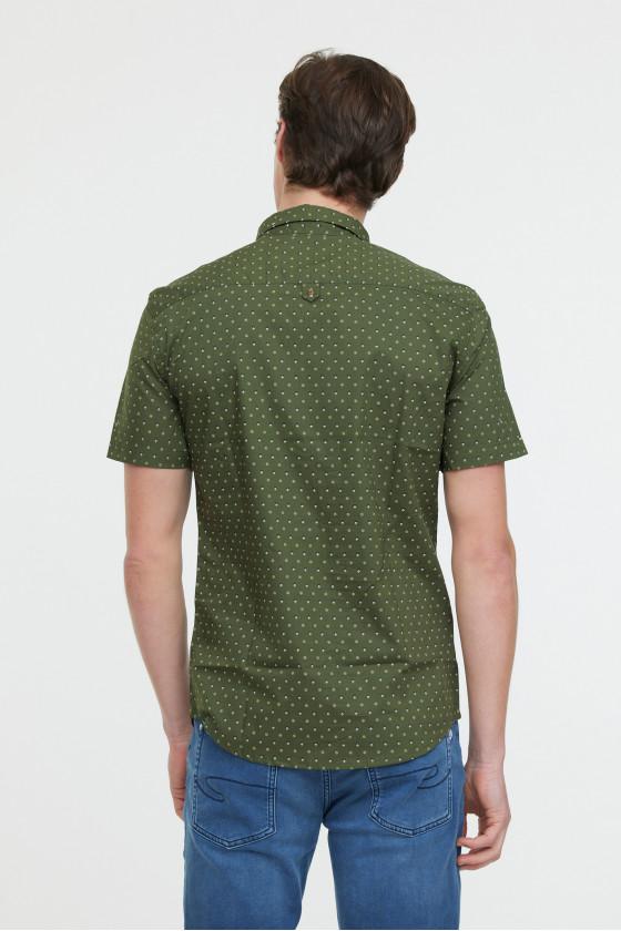 Lee Cooper Chemises DIMIO MC Army