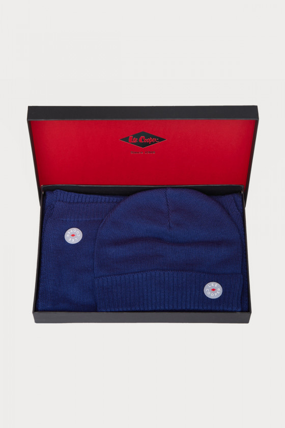 lee cooper Coffret avec bonnet et écharpe
