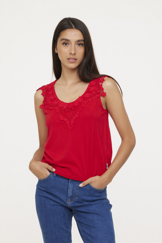 lee cooper Débardeur AMACHI Cherry