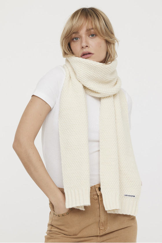 Lee Cooper Echarpe WISSEM Ivory