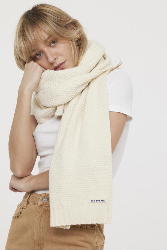 lee cooper Echarpe WISSEM Ivory