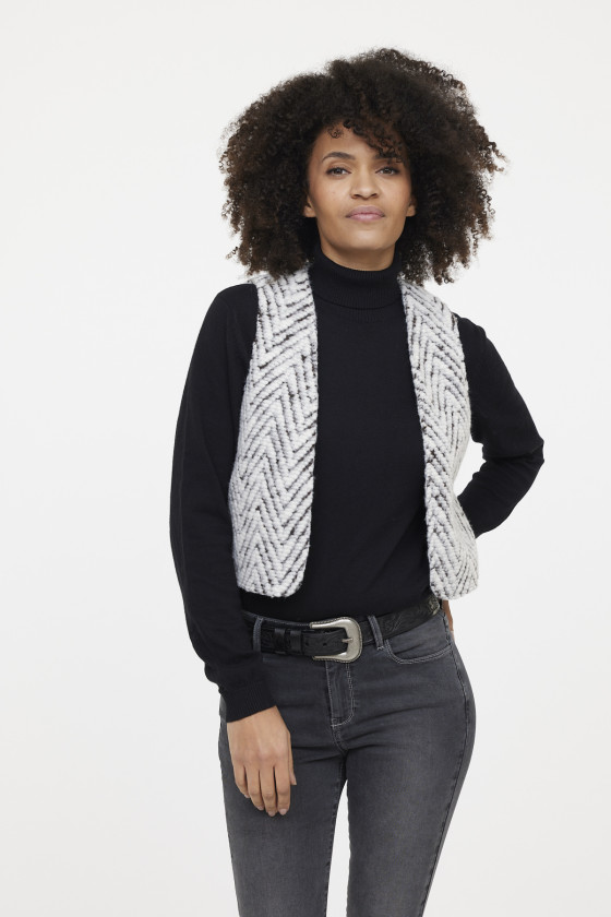 Lee Cooper Gilet FUMIRA Ivory