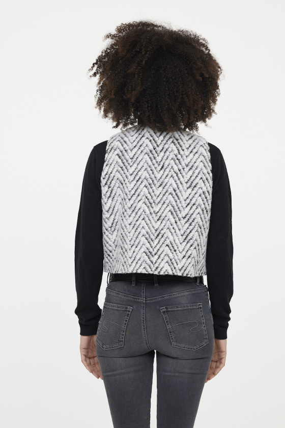 Lee Cooper Gilet FUMIRA Ivory