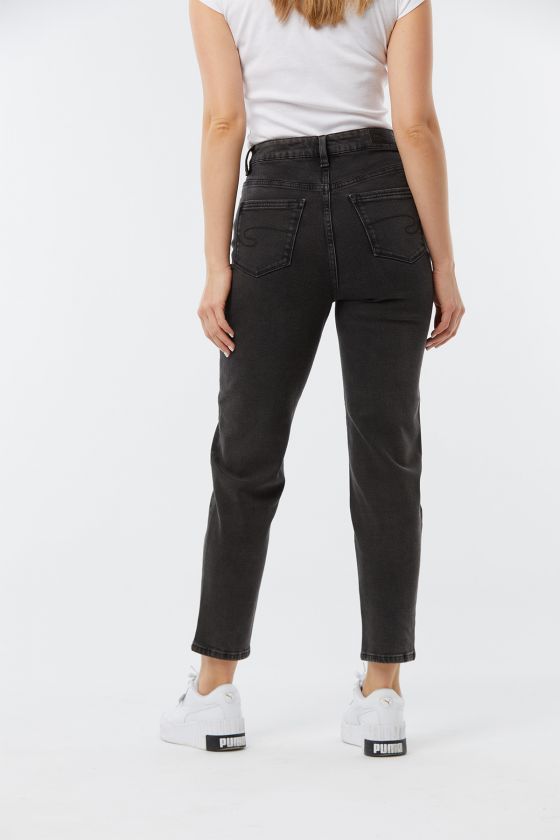 Lee Cooper Jean Femme JADA Noir Stone